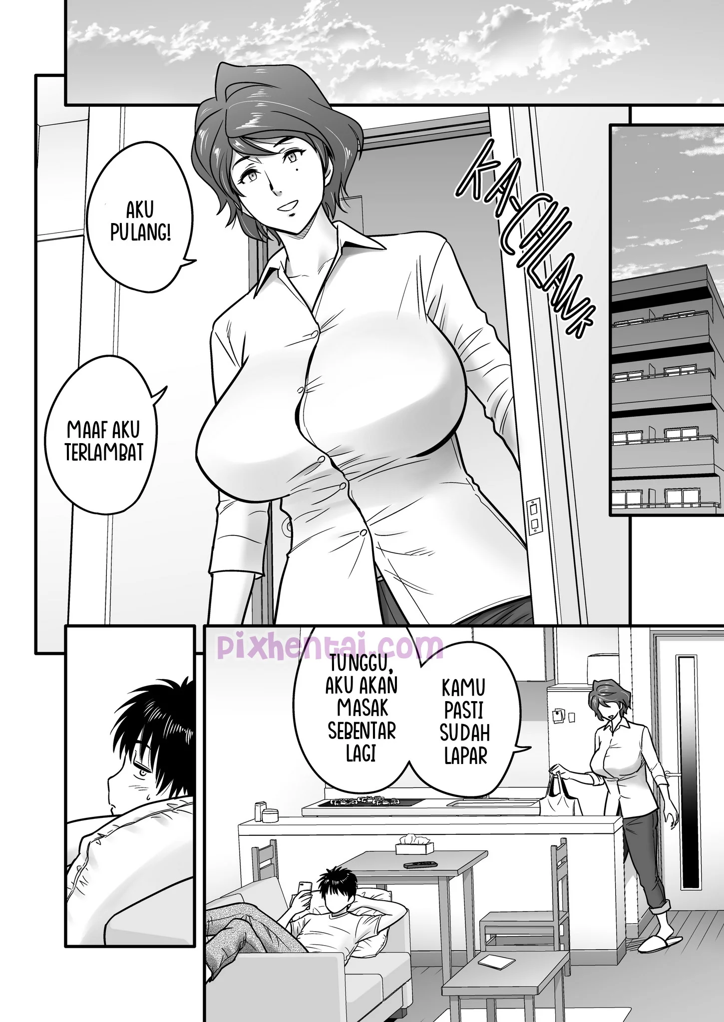 Komik hentai xxx manga sex bokep Haha ga tomo Kano ni nattanode 5